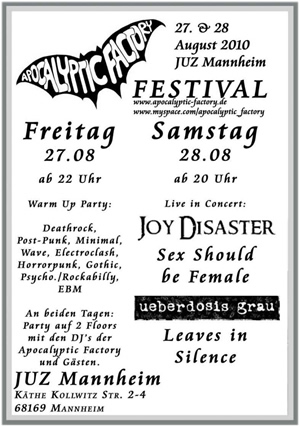 Apocalyptic Factory Festival 2010