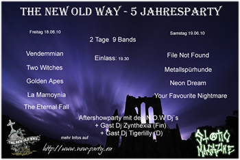 The New Old Way - 5 Jahresparty